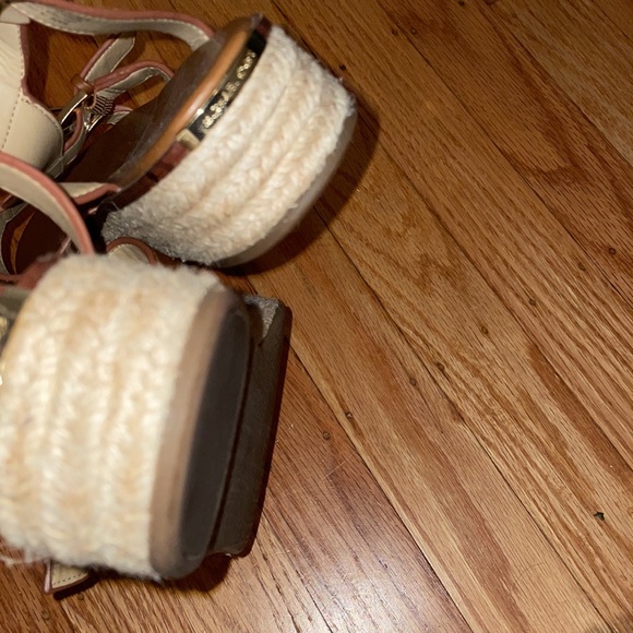 Michael kors cognac ankle strap platform 👡 - Picture 10 of 14